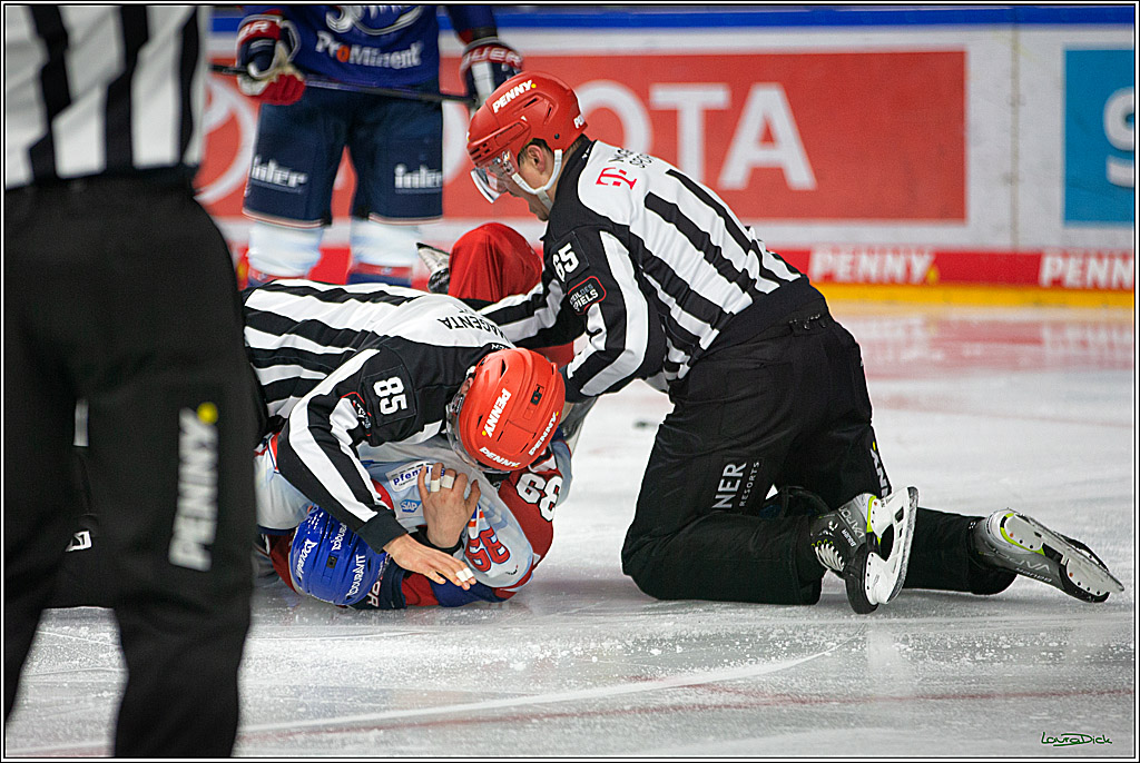 PENNY DEL; Koelner Haie-Adler Mannheim; Koeln, 21.03.2023